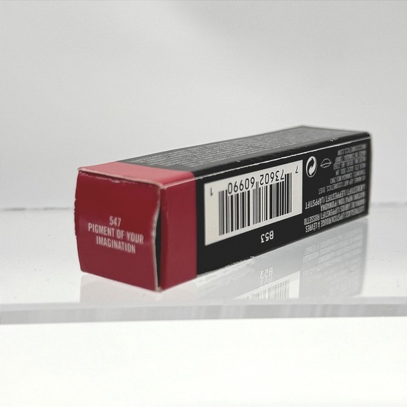 MAC Lustreglass Lipstick Rouge A Levres 547 Pigment Of Your Imagination NEW - Picture 3 of 8